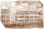 Buildings on the east side of St Andrew Square  -  c.1800