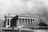 Engraving of The Royal Institution  -  published 1852-59 in Pictorial History of Scotland,  by James Taylor