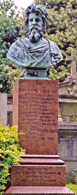 DO Hill's Grave on 20 May 2002, the bicentenary of his birth