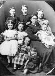 Alexander Ayton's wife and eight of his children