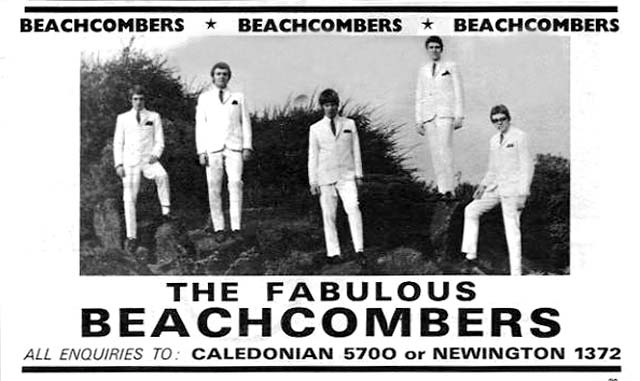 The Beachcombers  -  1960s Ediinburgh Group