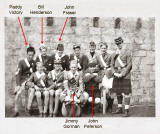 Boys Brigade, 46th Edinburgh Company on a camp at Lilliesleaf - around 1946
