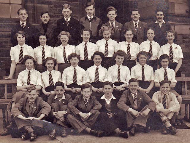 Broughton High School, Class 3a2 in1949