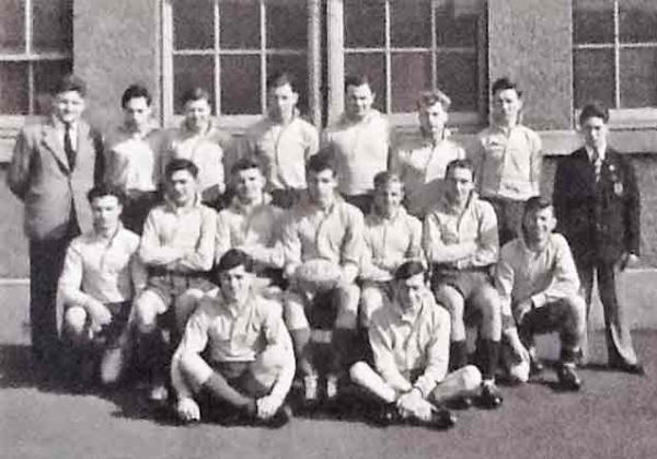 Broughton School  Rugby First XV  -  1952-53