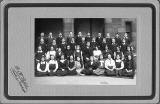 Broughton Higher School Class, 1911-12  -  Photo in its Cardboard Frame