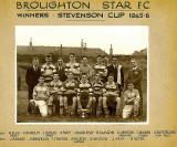 Broughton Star Football Club, Winners of the Stevenson Cup  1945-46