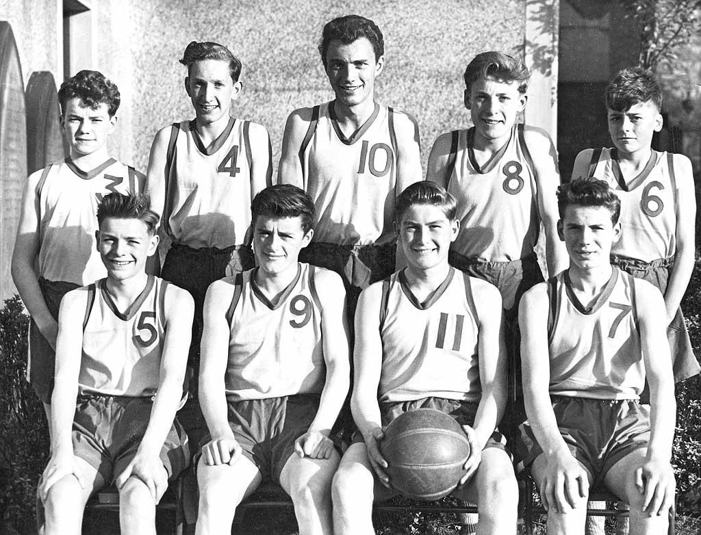 Canongate Boys' Club  -  Basketball Team  -  Late 1950s