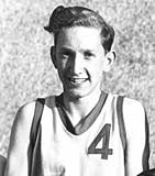 Ian Wood  -  One of the Canongate Kirk Boys' Club Basketball Team:   late-1950s