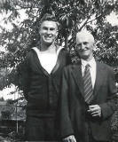 Davis Stewart's uncle and grandfather from Craigmillar, Edinburgh