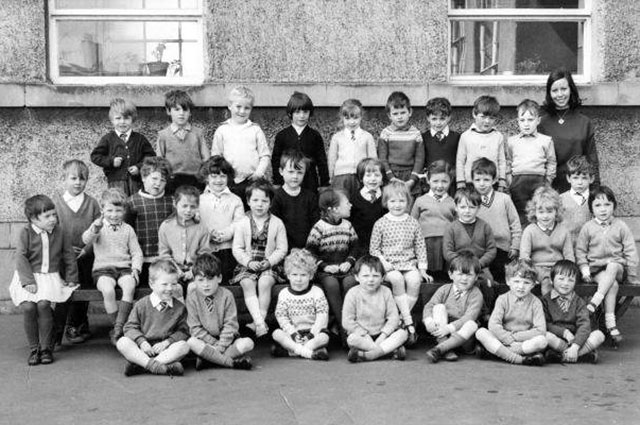 Craiglockhart Class - possibly before Craiglockhart Primary school  -  Around 1950-51
