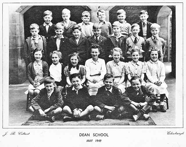 Dean Village Primary School Photo - 1949