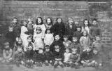 A group of children at 'First Coort', Dumbiedykes Road