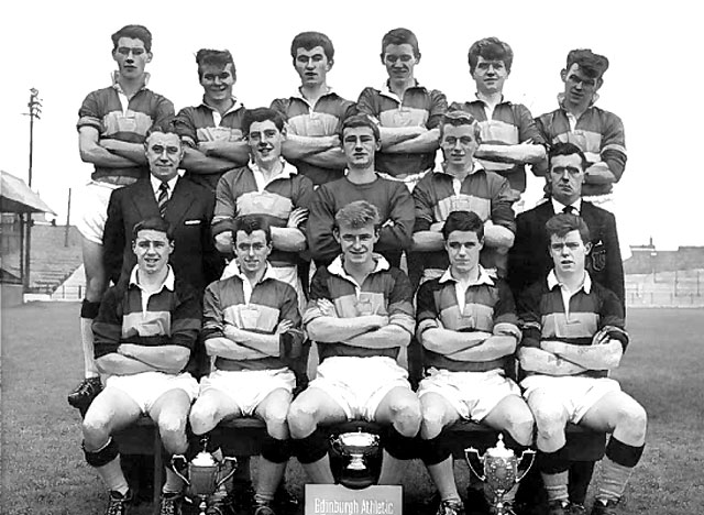 Edinburgh Athletics Football Team, late-1950s