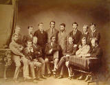 Photograph by J Howie Junr  -  Group of 15  -  Possibly Edinburgh University Medical Students