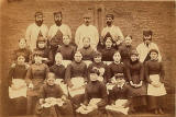 Are these Edinburgh Weavers and Loom Workers, around 1915-15?    Which company did they work for?