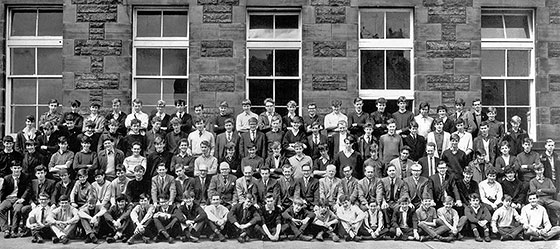 Ferranti Apprentices, Coupar Street Training School, Leith - 1965