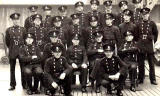 Stockbridge Fire Station  -  New Recruits to Edinburgh Auxiliary Fire Service, 1939