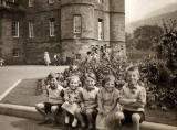 The Raeburn Family  -  Ian, Eileen, Alan, Evelyn and Kenny - around 1953-54