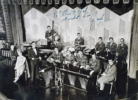 Jack Hawkins' Band at The Palais de Dance, Fountainbridge, Edinburgh  -  1962