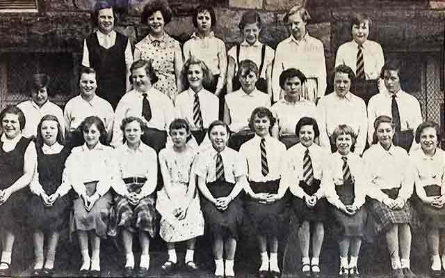 A class at James Clark School, St Leonards, 1958