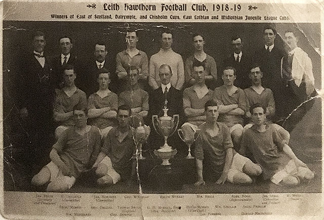 Leith Hawthorn Football Club, 1918-19