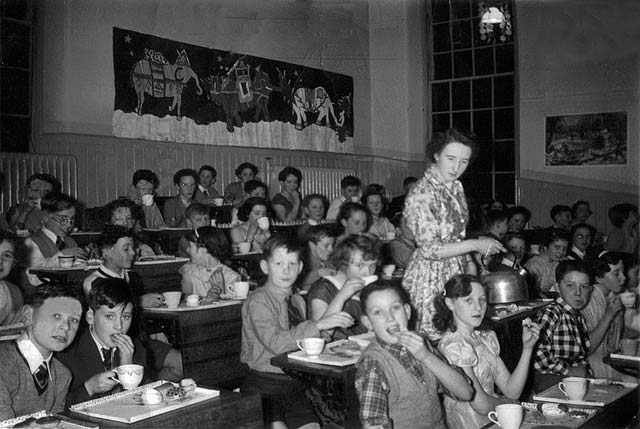Leith Walk Primary School  -  The day of the Qualifying Dance, around 1957