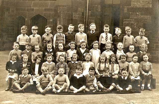 Leith Walk Primary School class  -  around 1950