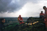 Lothian & Borders Fire Brigade Fire Rescue Team, Training on Salisbury Crags, 1998