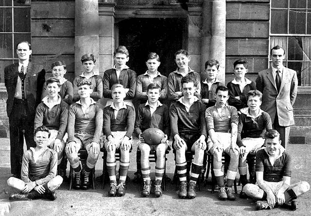 Moray House School, Rugy Team  -  First XV  -  1958