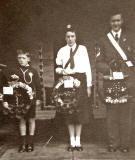 Brian Douglas, Lifeboy at Newhaven on Forth Church  -   Armistice Day, 1955