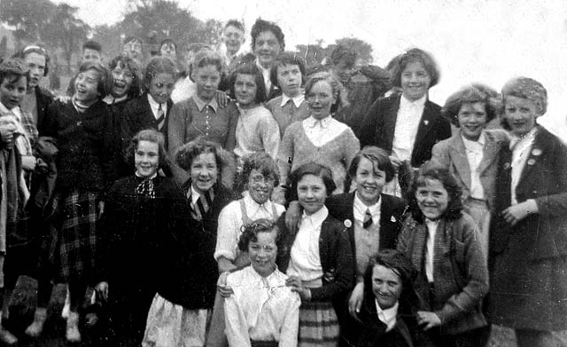 Norton Park School  -  Group of Girls, 1956-59