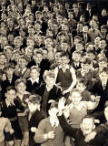 Pupils from Parson's Green School, around 1957  -  What was the occasion when this photo was taken?