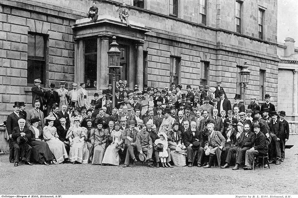 Photograph of delegates to the Photographic Convention of the United Kingdom held in Dublin in 1894
