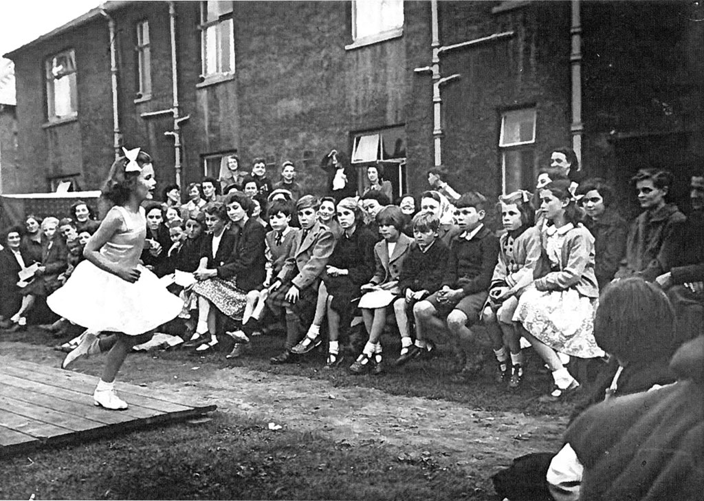 Sighthill Road Coronation Party 1953