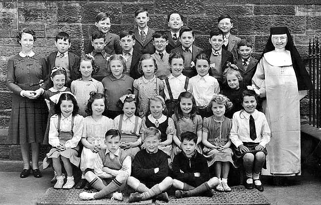 St Ignatius School Class  -   1947