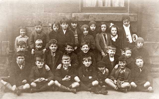 A group of children at St James Square, Edinburgh  -  Around 1935