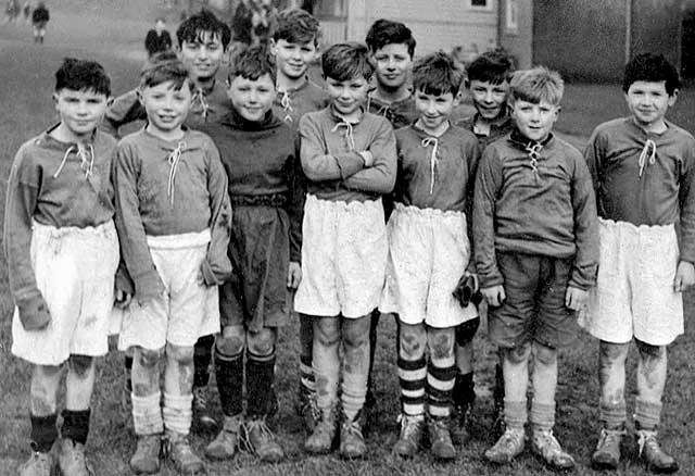 St Mary's School, York Lane  -  Football Team, mid-1950s