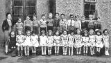 School class at St Ninian's school, around 1940-41