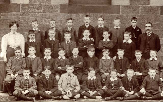 Year Six at TorphichenStreet School, Edinburgh - 1906