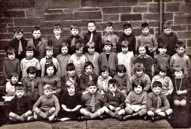 School Class at Victoria Primary School, Newhaven, 1920s