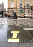 Lawnmarket  -  Site of Edinburgh's last public execution