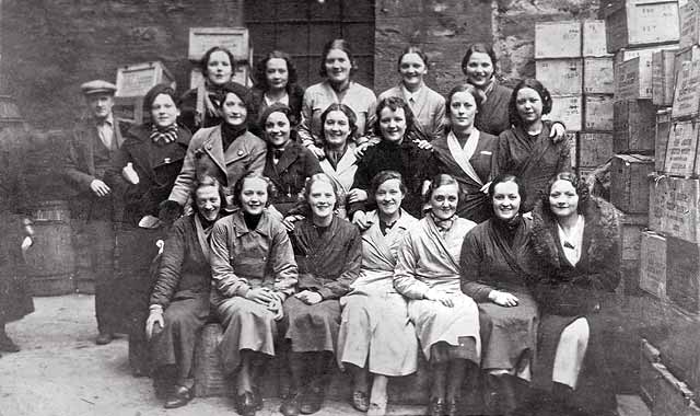 Whisky Bond Workers, Leith  -  1930s