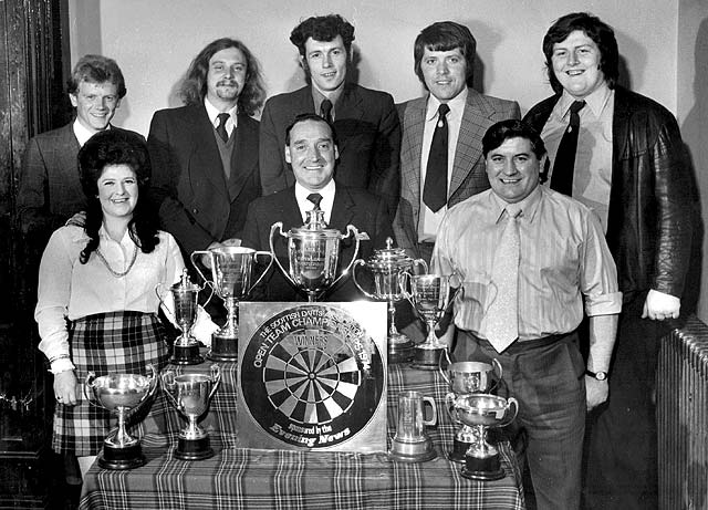 The Whitehouse Darts Team, Craigmillar - 1974