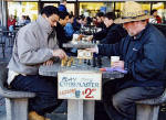Boston  -  October 2003  -  Chess at Harvard