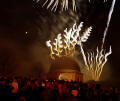 Fireworks on Calton Hill  -  29 December 2003