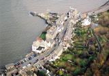 Looking down on the High Street, South Queensferry  -  6 December 2003