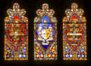 Stained Glass Windows - photograhed from inside St John's Church  -  Princes Street