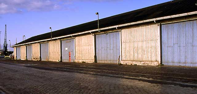 Edinburgh at Work  -  Anderson's Cooperage  -  Leith Docks, 1992