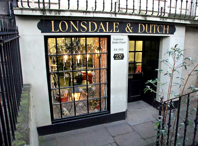 Lonsdale & Dutch  -  Tinsmiths, Edinburgh  -  2007