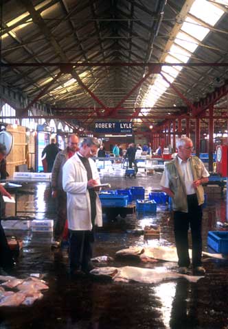 Newhaven Fishmarket  1  -  Southern End now converted to Harry Ramsden's Restaurant